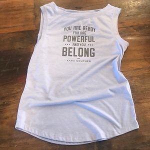 Kara “You Belong” tank